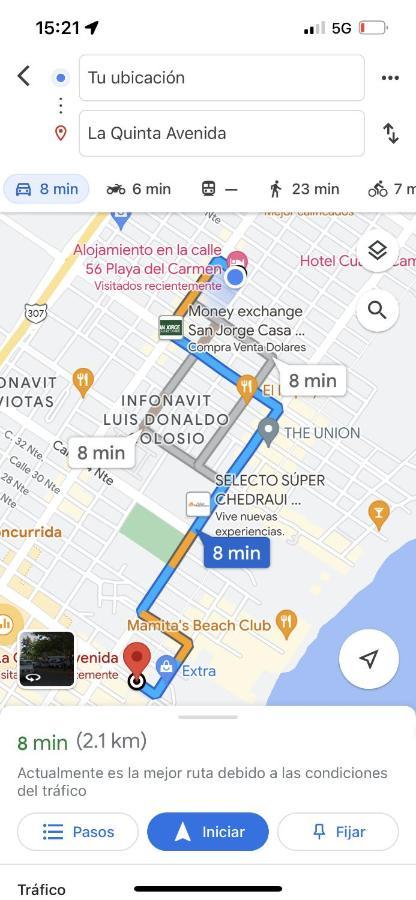 Alojamiento En La Calle 56 Playa Del Carmen Bagian luar foto